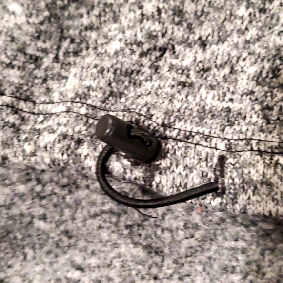 Pink elastic waist band cropped hoodie - Picture 4 of 8